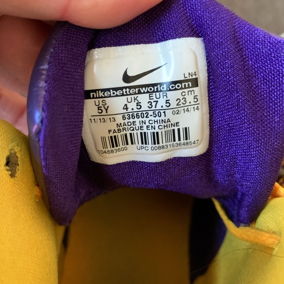 Kobe 9 Elite GS ‘Lakers’ - Picture 12 of 12